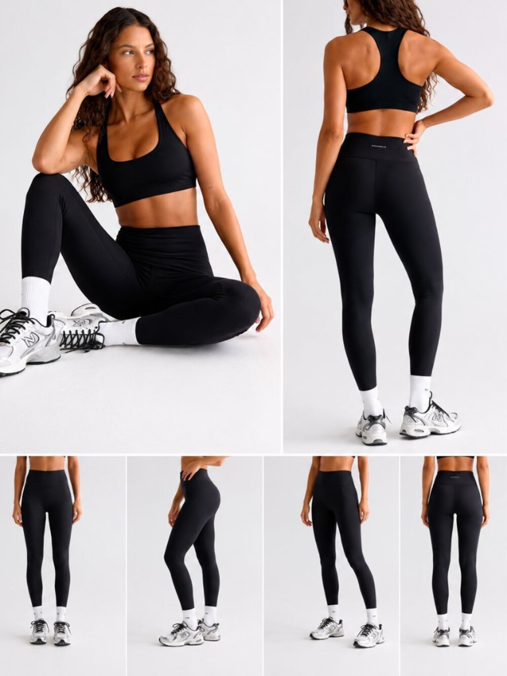 Adanola Black 7/8 Ultimate Leggings
